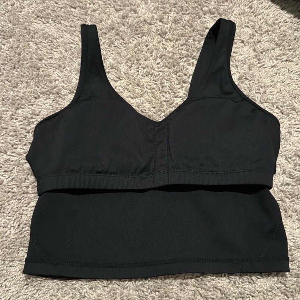 Trendy Super Soft Black Workout Tank Top XS - Picture 5 of 6